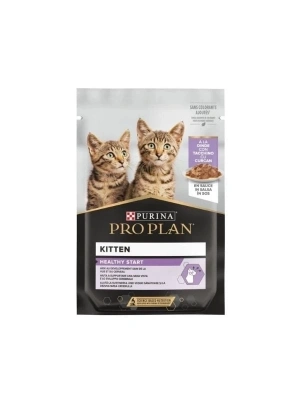 ÇOK SATAN Pro Plan Kitten Hindili Pouch Yavru Konserve Kedi Maması 85 Gr 1 Adet