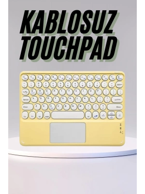 ÇOK SATAN Profesyonel Wifi Q Klavye Bluetooth Klavye Touchpad 10.8 Inç