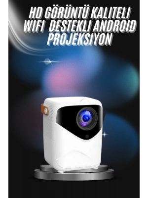 ÇOK SATAN Projeksiyon Ev Sineması Bluetooth 4k HD Kaliteli Görüntü Kumandalı