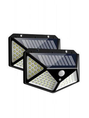 ÇOK SATAN Projektör 100 Ledli Işık Sensörlü Güneş Enerjili Solar Lamba