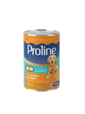 ÇOK SATAN Proline Pate İçinde Et Parçacıklı Kuzu Etli Ve Bal Kabaklı Yetişkin Konserve Köpek Maması 395 Gr