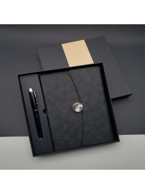 ÇOK SATAN Promosyon Defter Kalem Seti Siyah Renk
