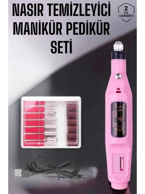 ÇOK SATAN Protez Tırnak Manikür ve Pedikür Seti Elektrikli