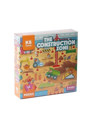 ÇOK SATAN PRS 32704 The Construction Pre School Puzzle