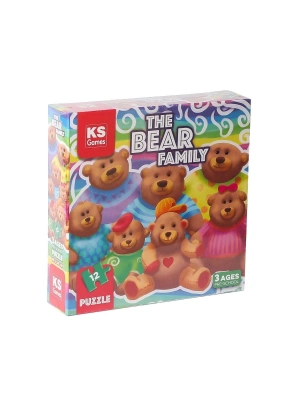 ÇOK SATAN PRS 32705 The Bear Family Pre School Puzzle