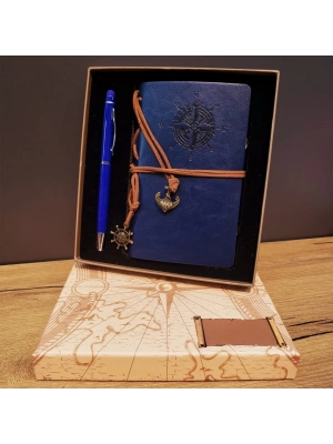 ÇOK SATAN Pusula Defter Ve Tükenmez Kalem Set