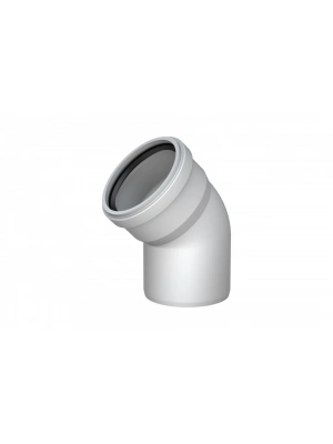 ® Pvc Atık Su Borusu 45 derece 110 mm 10 Adet