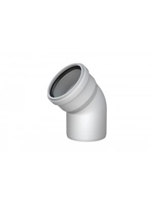 ® Pvc Atık Su Borusu 45 derece 125 mm 10 Adet