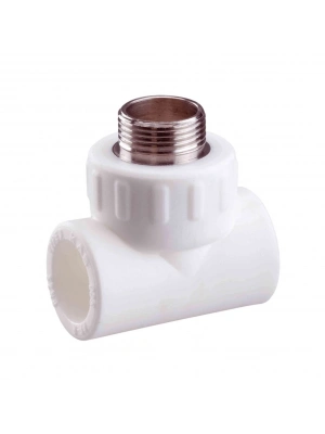 ® Pvc Boru PPRC Dış Dişli Te 20x1/2 10 Adet