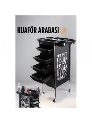 ÇOK SATAN Raflı Kuaför Arabası Absolute Professional