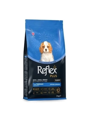 ÇOK SATAN Reflex Plus Somonlu Mini ve Küçük Irk Yavru Köpek Maması 3 Kg
