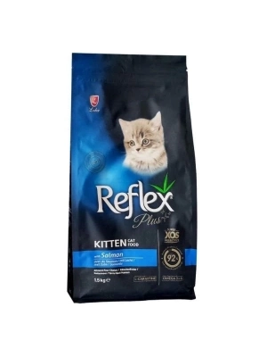 ÇOK SATAN Reflex Plus Somonlu ve Pirinçli Yavru Kedi Maması 1.5 Kg