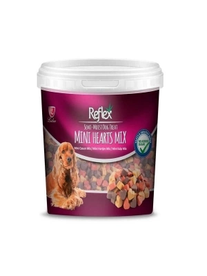 ÇOK SATAN Reflex Semi Moist Mini Kalp Mix Köpek Ödül Maması 500 Gr