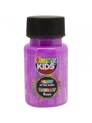 ® Rich 4486 Mor Funny Kids Glow In The Dark Hayalet Boya 50 cc