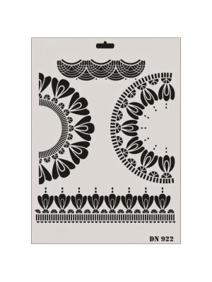 ® Rich Dantel Seri DN-922 Stencil 35x25 cm