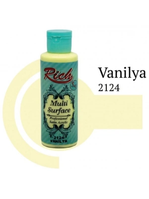 ® Rich Multi Surface 2124 Vanilya Akrilik Boya 120 cc