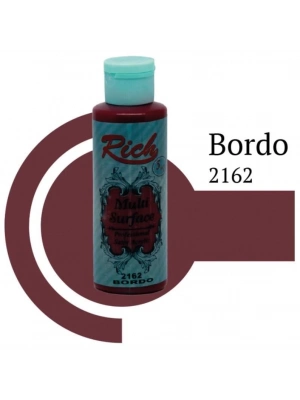 ® Rich Multi Surface 2162 Bordo Akrilik Boya 120 cc