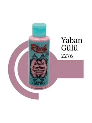 ® Rich Multi Surface 2276 Yaban Gülü Akrilik Boya 120 cc