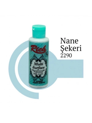 ® Rich Multi Surface 2290 Nane Şekeri Akrilik Boya 120 cc