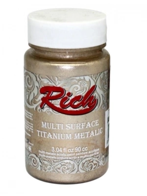 ® Rich Multi Surface Titanium 2526 Şampanya Metalik 90 cc