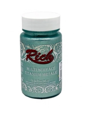 ® Rich Multi Surface Titanium 2550 Su Yeşili Metalik 90 cc