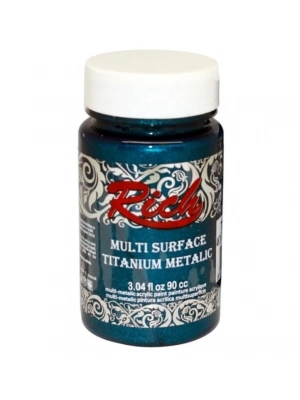 ® Rich Multi Surface Titanium 2570 Antik Turkuaz Metalik 90 cc