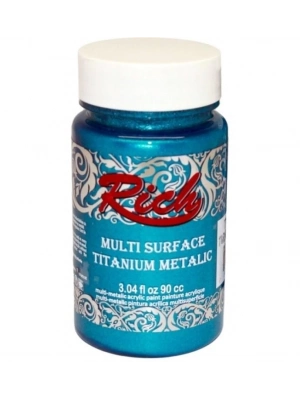 ® Rich Multi Surface Titanium 2572 Turkuaz Metalik 90 cc