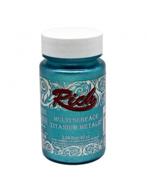 ® Rich Multi Surface Titanium 2574 Şeker Mavi Metalik 90 cc