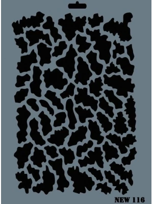 ® Rich New Seri N-116 Stencil 35x25 cm