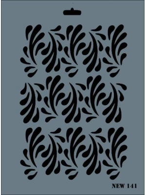 ® Rich New Seri N-141 Stencil 35x25 cm
