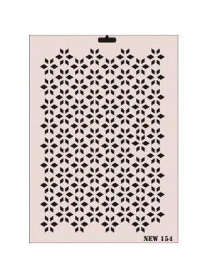 ® Rich New Seri N-154 Stencil 35x25 cm