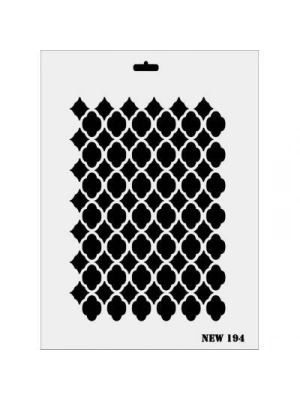 ® Rich New Seri N-194 Stencil 35x25 cm
