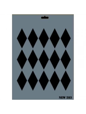® Rich New Seri N-283 Stencil 35x25 cm