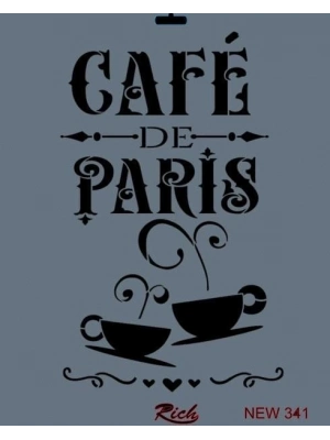 ® Rich New Seri N-341 Stencil 35x25 cm