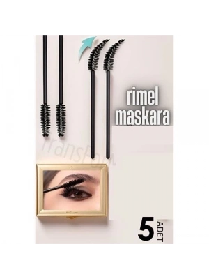ÇOK SATAN Rimel Maskara Fırçası Esnek 5 ADET