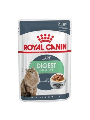 ÇOK SATAN Royal Canin Digestive Sensitive Gravy Pouch Kedi Maması 85 Gr