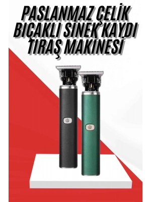 ÇOK SATAN Saç Sakal Ense Paslanmaz Çelik T-Bıçak Vücut Tıraş Makinesi