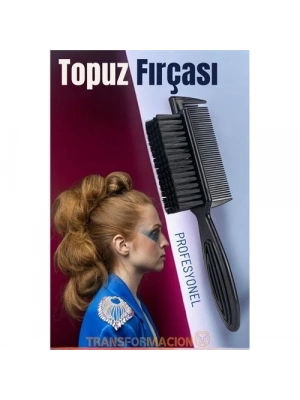 ÇOK SATAN Saç Topuz Fırçası 2 Yönlü Professional