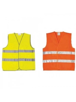 ® Sarı Reflektörlü Fosforlu İkaz Yeleği