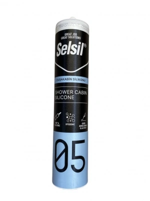 ® Selsil 05 Mutfak Duşakabin Silikonu Şeffaf 280 ml