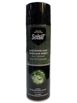 ® Selsil Elektronik Kart Temizleyici Sprey 500 ml Yağsız