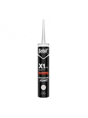 ® Selsil X1 MS 290 ml Polimer Mastik Beyaz Islak Zemin İçin
