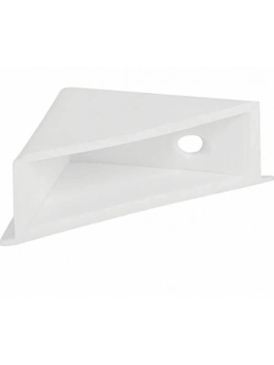 ® Sineklik Köşe Mukavemet Takozu Beyaz Muska