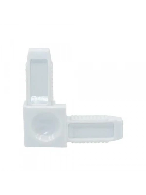 ® Sineklik Köşe Takozu 10X20 Beyaz 4 Adet