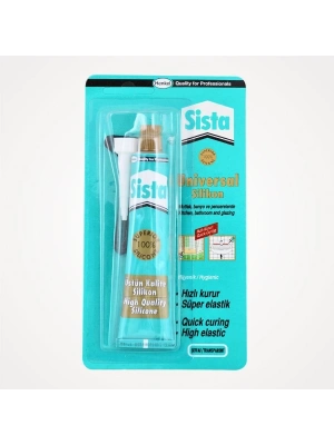 ® Sista Üniversal Silikon Tüp 50 Gr Şeffaf