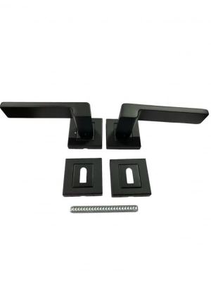 ® Sofuoğlu Rozet Anka Mat Siyah Oda Kapı Kolu