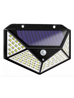 ÇOK SATAN Solar Hareket Sensörlü Duvar Lambası 100 Led Mz-303