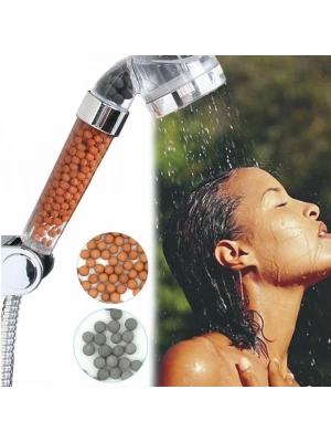ÇOK SATAN Su Arıtmalı Duş Başlığı Tasarruflu Boncuklu Banyo Duş Başlığı