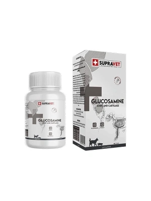 ÇOK SATAN Supravet Glucosamine Köpek Eklem ve Kas Sağlığı C Vitamini Tablet 75 Adet