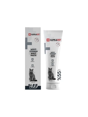 ÇOK SATAN Supravet Malt Paste Multivitamin Kedi Macunu 100 Gr